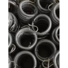 Tube de cuivre enroulé avec ailettes en spirale en aluminium